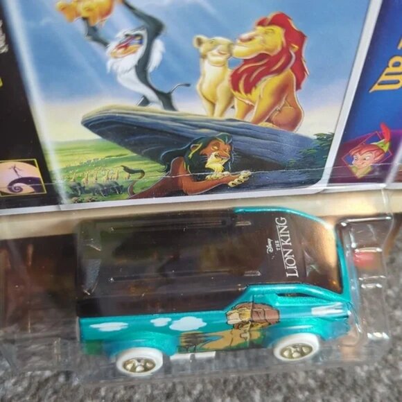 The Vanster Hot Wheels- Blue Disney The Lion King Edition Brand New - Picture 3 of 7
